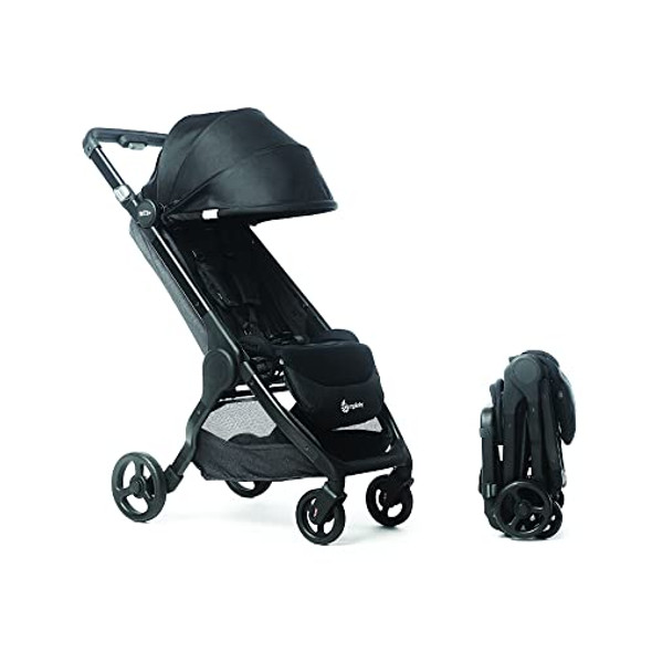 Ergobaby Metro+ Compact Baby Stroller, Lightweight Umbrella Stroller Folds