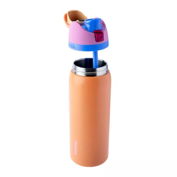 OWALA 32OZ FREESIP STAINLESS STEEL WATER BOTTLE - TANGY TANGO