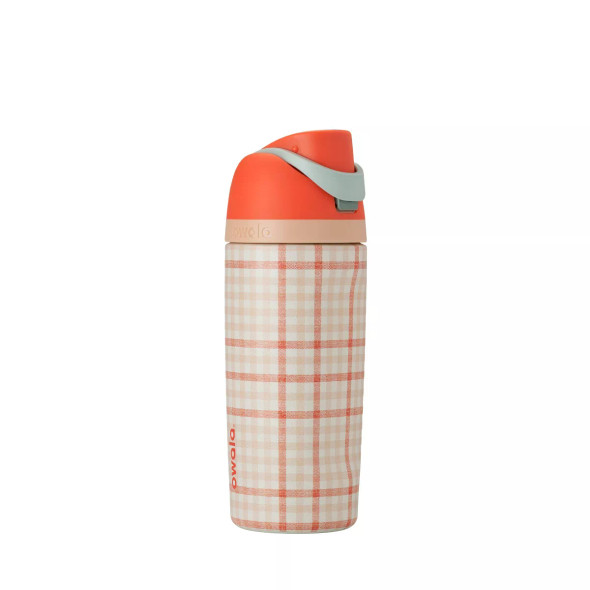 OWALA SPECIAL 16OZ STAINLESS STEEL INSULATED WATER BOTTLE - GINGHAM GETAWAY