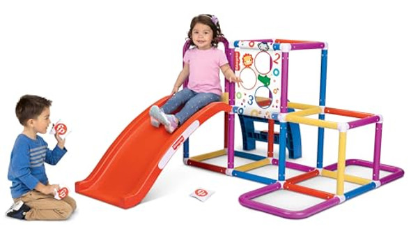 Fisher-Price Jungle Gym Play Structure with Slide for Kids with Bean Bag Toss Fisher-Price Jungle Gym Play Structure with Slide for Kids with Bean Bag Toss