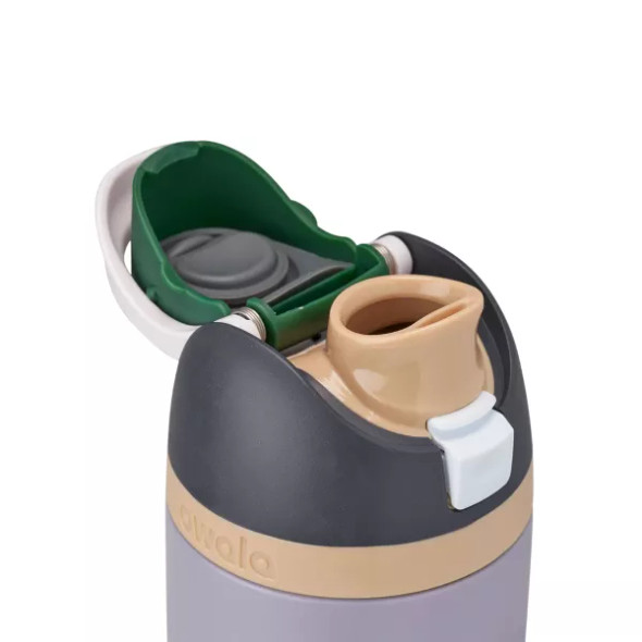 OWALA 24OZ FREESIP STAINLESS STEEL WATER BOTTLE - DUE NORTH