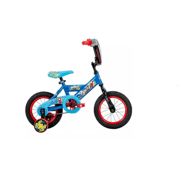 HUFFY MARVEL SPIDEY AND HIS AMAZING FRIENDS BOYS 12 INCH BIKE - BLUE/RED