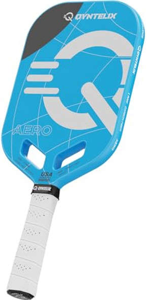 QYNTELIX PICKLEBALL PADDLES, 20MM POLYPROPYLENE HONEYCOMB CORE - BLUE