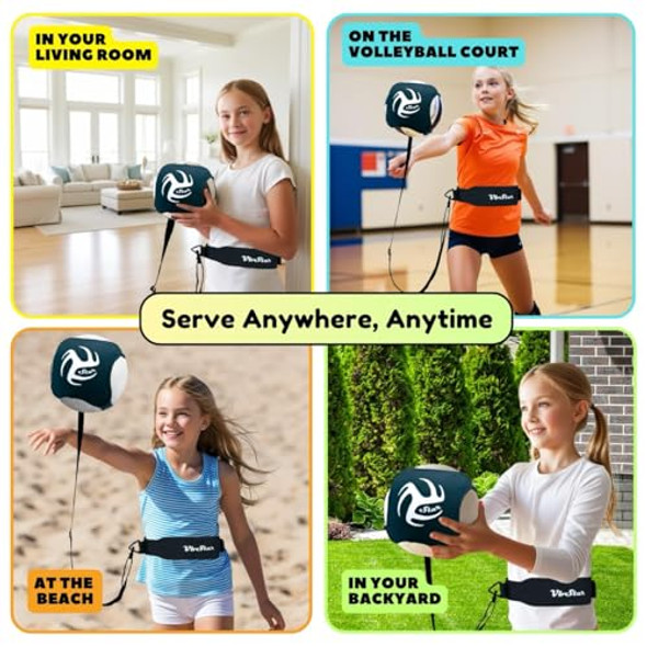 VBSTAR VOLLEYBALL TRAINING EQUIPMENT AID PRACTICE YOUR SERVING SETTING & SPIKING