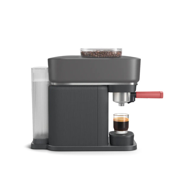PHILIPS BARISTINA ESPRESSO MACHINE - BLACK/BERRY RED