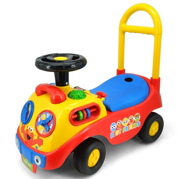 KIDDIELAND MY FIRST ACTIVITY RIDE-ON ELMO LIGHT & SOUND SESAME STREET - RED New KIDDIELAND MY FIRST ACTIVITY RIDE-ON ELMO LIGHT & SOUND SESAME STREET - RED New