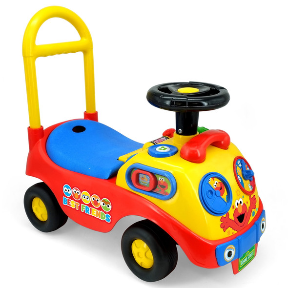 KIDDIELAND MY FIRST ACTIVITY RIDE-ON ELMO LIGHT & SOUND SESAME STREET - RED New KIDDIELAND MY FIRST ACTIVITY RIDE-ON ELMO LIGHT & SOUND SESAME STREET - RED New
