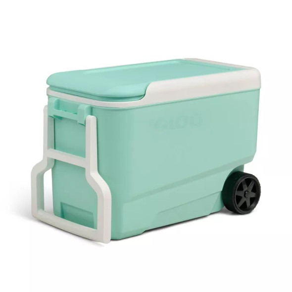 IGLOO WHEELIE 53 CANS/38QT ROLLING COOLER - SEAFOAM