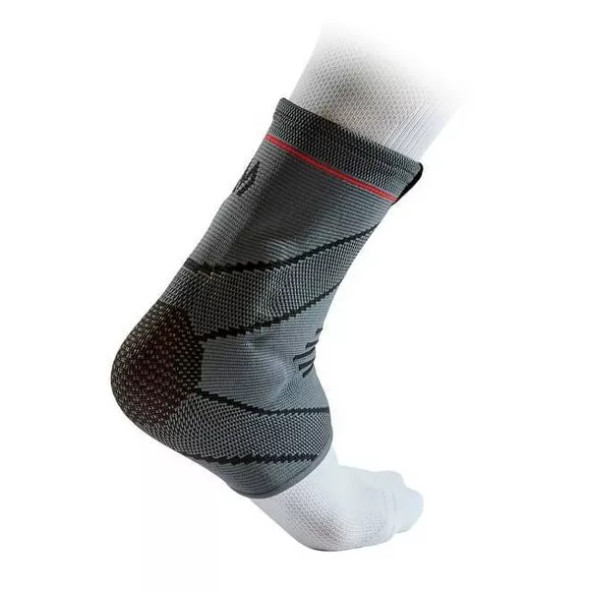 MCDAVID SPORT COMPRESSION KNIT ANKLE SLEEVE WITH GEL BUTTRESS SIZE L/XL - BLACK