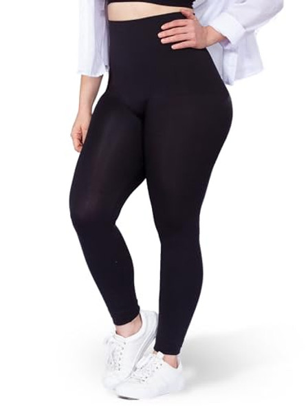SHAPERMINT LEGGINGS FOR WOMEN TUMMY CONTROL HIGH WAISTED SHAPEWEAR WOMENS BLACK New SHAPERMINT LEGGINGS FOR WOMEN TUMMY CONTROL HIGH WAISTED SHAPEWEAR WOMENS BLACK New