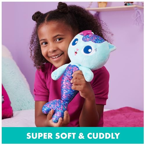 6064846 Gabby’s Dollhouse 14" Talking MerCat Plush Toys Lights Multi 6064846 Gabby’s Dollhouse 14" Talking MerCat Plush Toys Lights Multi