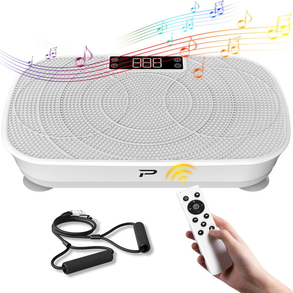 COOLHUT VIBRATION PLATE EXERCISE MACHINE BODY WORKOUT WAVE VIBRATION PLATE WHITE COOLHUT VIBRATION PLATE EXERCISE MACHINE BODY WORKOUT WAVE VIBRATION PLATE WHITE