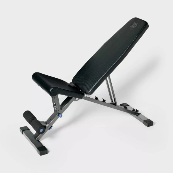 ALL IN MOTION ADJUSTABLE WEIGHT BENCH  ALL IN MOTION IRON FRAME - BLACK/GRAY ALL IN MOTION ADJUSTABLE WEIGHT BENCH  ALL IN MOTION IRON FRAME - BLACK/GRAY