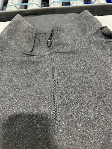 JUMGEAR-LIFE QUARTER ZIPPER PULLOVER SWEAT SHIRT - SIZE: MEN 2XL - DARK GRAY JUMGEAR-LIFE QUARTER ZIPPER PULLOVER SWEAT SHIRT - SIZE: MEN 2XL - DARK GRAY