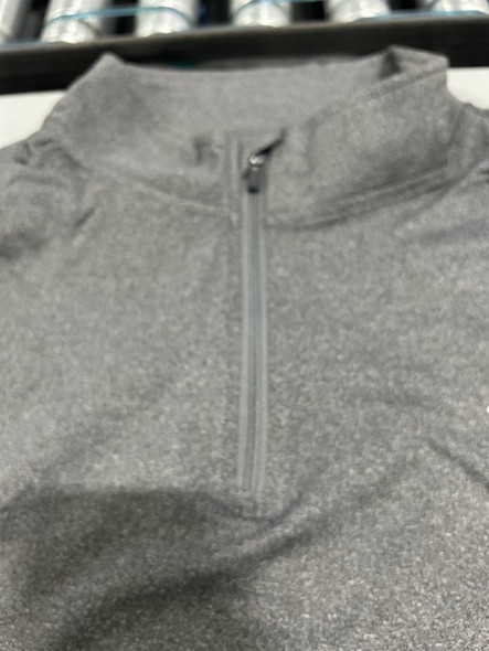 JUMGEAR-LIFE QUARTER ZIPPER PULLOVER SWEAT SHIRT - SIZE: MEN L - MEDIUM GRAY JUMGEAR-LIFE QUARTER ZIPPER PULLOVER SWEAT SHIRT - SIZE: MEN L - MEDIUM GRAY