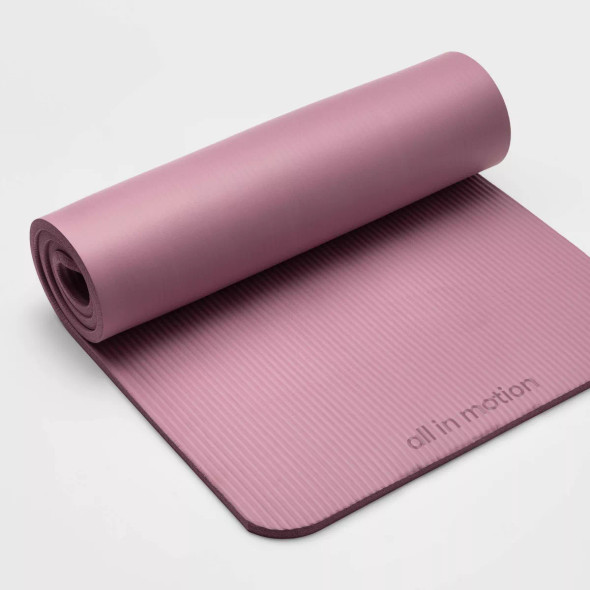ALL IN MOTION PREMIUM FITNESS MAT 15MM - ALL IN MOTIONâ„¢ - VIOLET ALL IN MOTION PREMIUM FITNESS MAT 15MM - ALL IN MOTIONâ„¢ - VIOLET