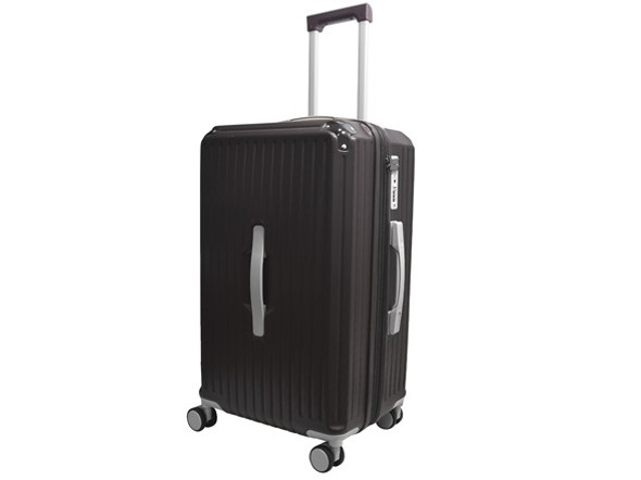 ADRIENNE VITTADINI 21" HARD SIDE CARRY ON TRUNK CASE - TRUFFLE New ADRIENNE VITTADINI 21" HARD SIDE CARRY ON TRUNK CASE - TRUFFLE New