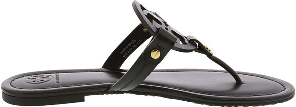 TORY BURCH WOMEN'S MILLER EMBELLISHED SANDALS - SIZE: WOMEN 11 - MATTE BLACK TORY BURCH WOMEN'S MILLER EMBELLISHED SANDALS - SIZE: WOMEN 11 - MATTE BLACK