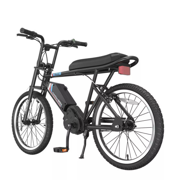 RAZOR RAMBLER MD1 KIDS EBIKE 20" STEP-OVER ELECTRIC CRUISER BIKE - BLACK