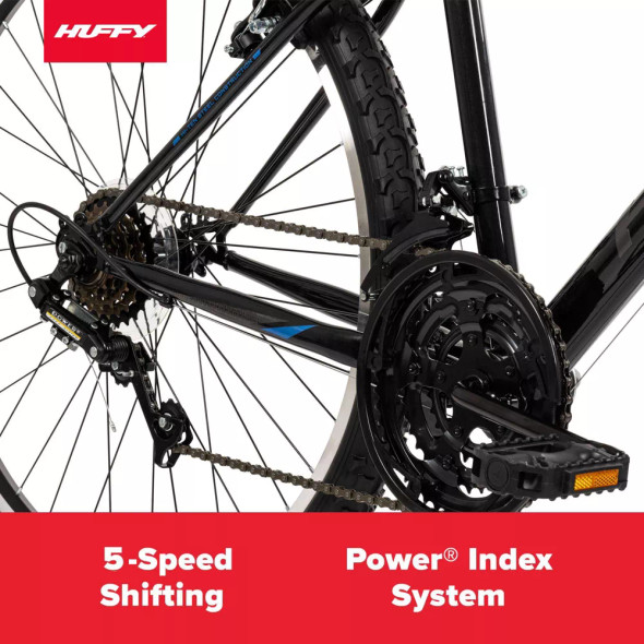 HUFFY ALPINE MOUNTAIN BIKE - 26” WHEELS - 15 SPEEDS - BLACK New HUFFY ALPINE MOUNTAIN BIKE - 26” WHEELS - 15 SPEEDS - BLACK New