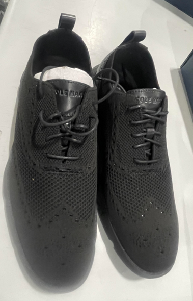 COLE HAAN HEREN 4. ZEROGRAND STITCHLITE OXFORDSNEAKER - SIZE: MEN 12 - BLACK/RED COLE HAAN HEREN 4. ZEROGRAND STITCHLITE OXFORDSNEAKER - SIZE: MEN 12 - BLACK/RED