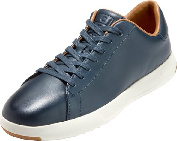 C22586 COLE HAAN MEN'S GRANDPRO TENNIS BLAZER BLUE HAND STAIN SIZE 11 C22586 COLE HAAN MEN'S GRANDPRO TENNIS BLAZER BLUE HAND STAIN SIZE 11