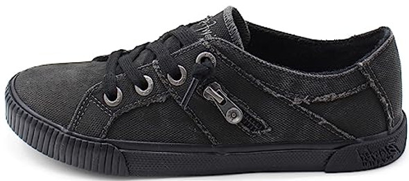 ZS-0269 BLOWFISH MALIBU WOMEN'S FRUIT SNEAKER BLACK/BLACK SIZE 7.5