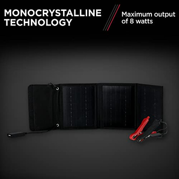 Schumacher Electric Portable Solar Battery Trickle Charger SA1658 8W Schumacher Electric Portable Solar Battery Trickle Charger SA1658 8W