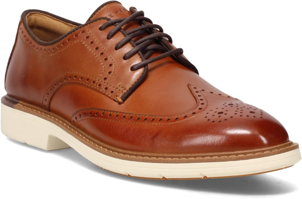 COLE HAAN MEN'S GO-TO WING OXFORDS - SIZE: MEN 10 - BRITISH TAN COLE HAAN MEN'S GO-TO WING OXFORDS - SIZE: MEN 10 - BRITISH TAN