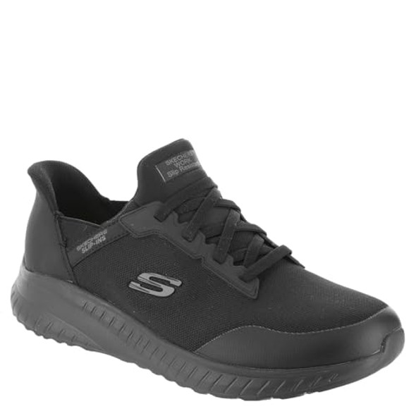 Skechers Women's Hands Free Slip-Ins Squad Chaos SR Adelo, Black, Size 8 Skechers Women's Hands Free Slip-Ins Squad Chaos SR Adelo, Black, Size 8