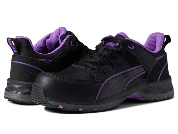 643955 PUMA STEPPER 2.0 LOW MEN SIZE 8.5 BLACK/LAVENDER 643955 PUMA STEPPER 2.0 LOW MEN SIZE 8.5 BLACK/LAVENDER