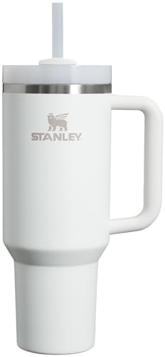 STANLEY QUENCHER H2.0 TUMBLER WITH HANDLE AND STRAW 40 OZ 10-12574-001 - FROST