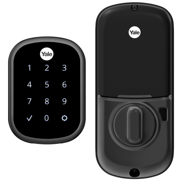 Yale Assure Touchscreen Smart Lock Deadbolt R-YRD256-NR-BSP - Black Suede