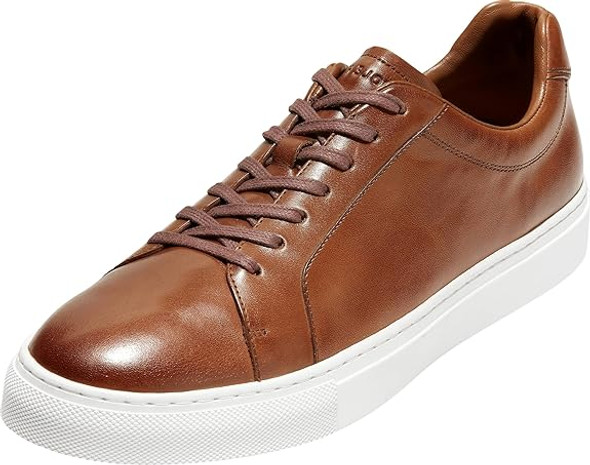 COLE HAAN MEN'S GRAND SERIES JENSEN SNEAKER - SIZE: MEN 13 - BRITISH TAN COLE HAAN MEN'S GRAND SERIES JENSEN SNEAKER - SIZE: MEN 13 - BRITISH TAN