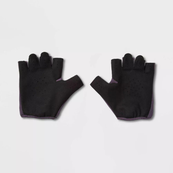 ALL IN MOTION WOMEN'S STRENGTH TRAINING GLOVES - SIZE: WOMEN S - PURPLE ALL IN MOTION WOMEN'S STRENGTH TRAINING GLOVES - SIZE: WOMEN S - PURPLE