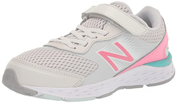 IA680BP NEW BALANCE KID'S 680 V6 HOOK AND LOOP SHOE NIMBUS CLOUD/BUBBLEGUM/SURF IA680BP NEW BALANCE KID'S 680 V6 HOOK AND LOOP SHOE NIMBUS CLOUD/BUBBLEGUM/SURF