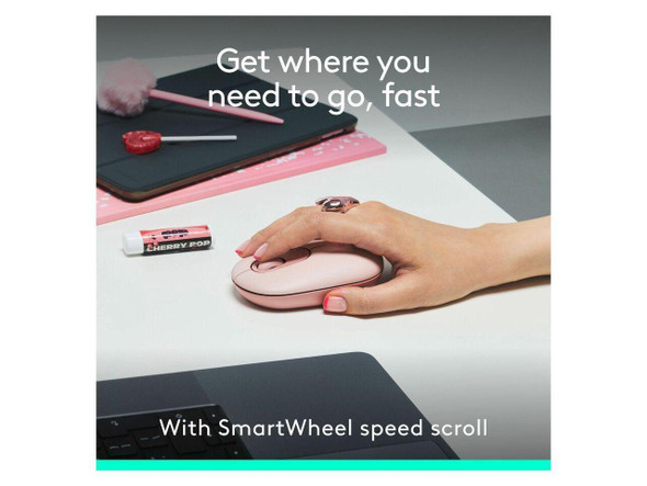 Logitech - POP ICON COMBO Compact TKL Bluetooth Keyboard and Mouse Bundle with