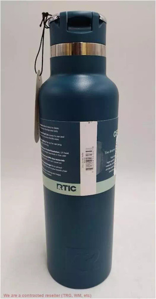 RTIC OUTDOORS 20OZ STAINLESS STEEL JOURNEY WATER BOTTLE - MARINE New