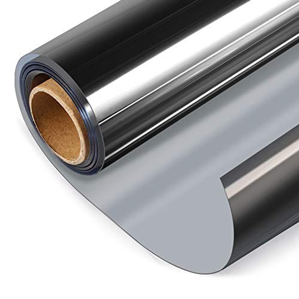 HIDBEA ONE WAY WINDOW FILM DAYTIME PRIVACY SUN BLOCKING REFLECTIVE 35.4"X393.7"