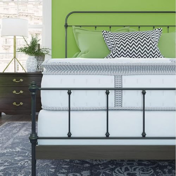 CLASSIC BRANDS MERCER COOL GEL MEMORY FOAM INNERSPRING 12 PILLOW TOP MATTRESS New