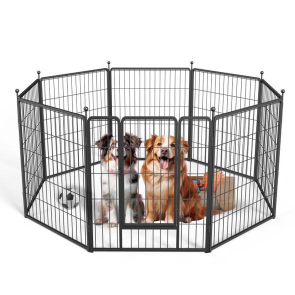 HealSmart Dog Playpen Indoor, Puppy Playpen Indoor for Yard, Camping HealSmart Dog Playpen Indoor, Puppy Playpen Indoor for Yard, Camping