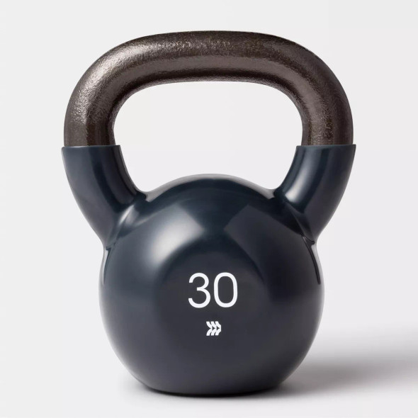 ALL IN MOTION KETTLEBELL 30LB - ALL IN MOTION IRON WEIGHT - BLUE ALL IN MOTION KETTLEBELL 30LB - ALL IN MOTION IRON WEIGHT - BLUE