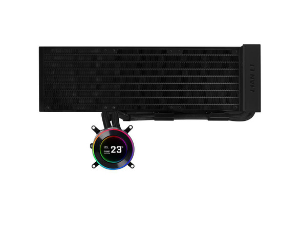 Lian Li Hydroshift II 360 Liquid CPU Cooler - Flexible Slide-Tube Clamp Coolant
