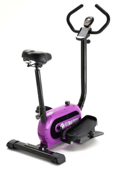 FITNATION ECHELON FITNATION 2 IN 1 ELLIPTICAL STEPPER - PINK FITNATION ECHELON FITNATION 2 IN 1 ELLIPTICAL STEPPER - PINK