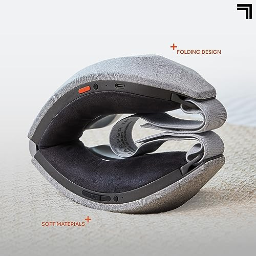 Sharper Image RealTouch™ Eye Mask, Massager, USB-C Rechargeable, 1016957 -Gray