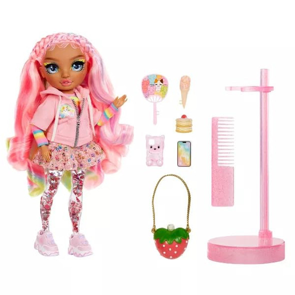RAINBOW HIGH SPARKLE AND SHINE ROSETTA PINK 11" FASHION DOLL LIQUID SPARKLES New RAINBOW HIGH SPARKLE AND SHINE ROSETTA PINK 11" FASHION DOLL LIQUID SPARKLES New