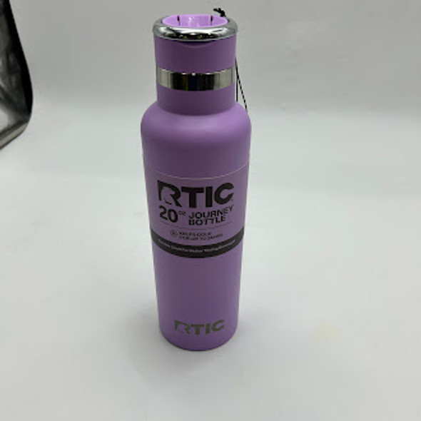 RTIC 18/8 STAINLESS STEEL 20OZ JOURNEY BOTTLE METAL STAINLESS STEEL - LAVENDER New
