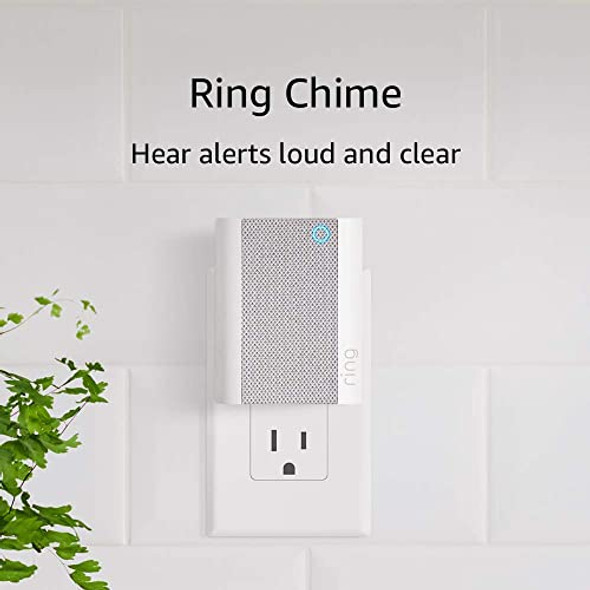 RING CHIME WIRELESS 2ND GEN FOR VIDEO DOORBELLS AND CAMERAS B09L45VFCN - WHITE RING CHIME WIRELESS 2ND GEN FOR VIDEO DOORBELLS AND CAMERAS B09L45VFCN - WHITE