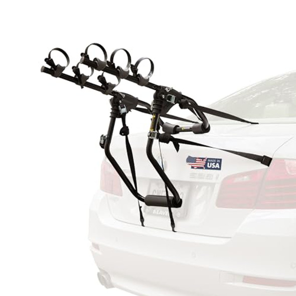 Saris Guardian Trunk Bike Rack No-Hitch Bicycle Carrier 3 Bikes (35 lbs Each) Saris Guardian Trunk Bike Rack No-Hitch Bicycle Carrier 3 Bikes (35 lbs Each)