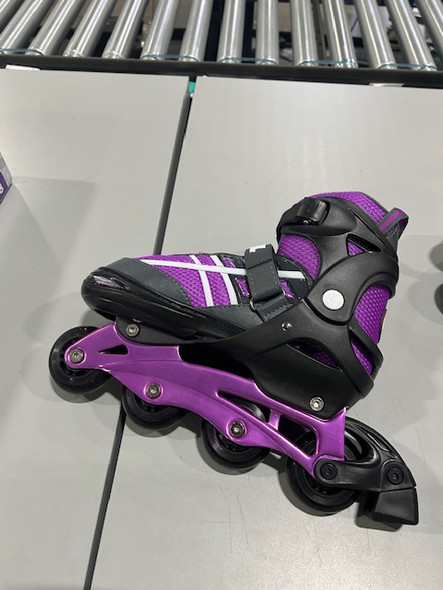 AIRWALK YOUTH INLINE SKATE - PLUM PURPLE (5-8) - PLUM PURPLE AIRWALK YOUTH INLINE SKATE - PLUM PURPLE (5-8) - PLUM PURPLE